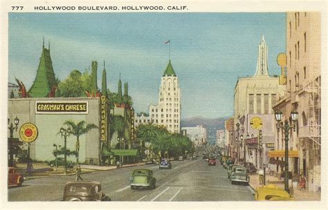 Vintage Travel Postcards: Hollywood Postcard Book