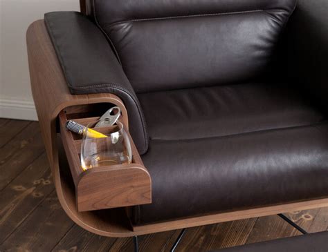 This Leather Cigar Chair Recliner Is a Dream Come True For Cigar Lovers