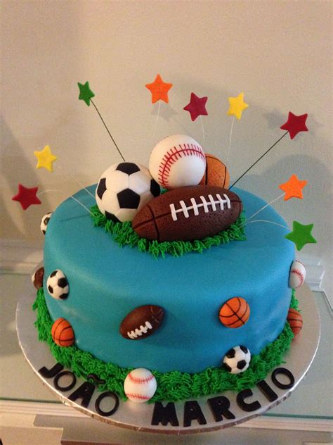 Sports Birthday Cakes Sport Cake Netes Custom Cake Design Pinterest Cake Sports Sports Birthday ...