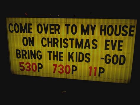 Christmas 2010 -- #churchsigns | Funny church signs, Church sign sayings, Church signs