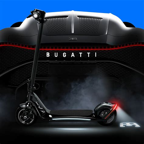 Bugatti 9.0 Electric Scooter // Black - Bugatti Electric Scooters ...