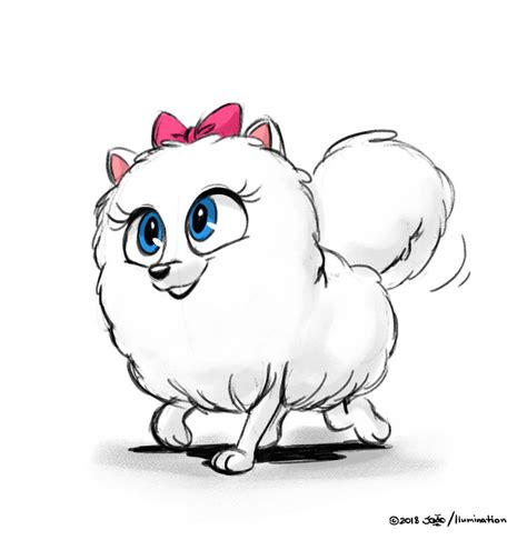 Gidget the Pomeranian by joaoppereiraus on DeviantArt