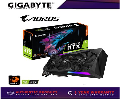 Gigabyte GV-N3070AORUS-M-8GD-2.0 AORUS GEFORCE RTX3070 MASTER 8G [LHR ...