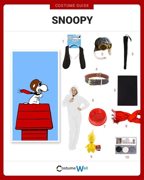 Dress Like Snoopy Costume | Halloween and Cosplay Guides