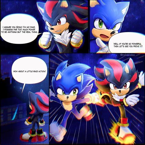 BilliJo Freeze on Instagram: “Sonic meets Shadow in the movie universe ~ all glory to Jesus💗 ...