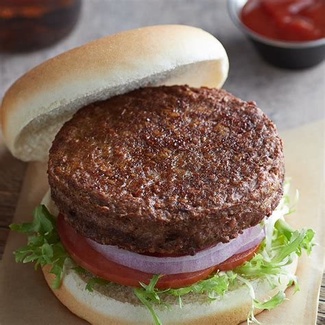 6 oz. Beyond Meat Vegan Burger Patties - 32/Case