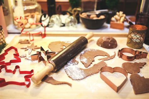 Free Images : meal, food, chocolate, baking, christmas, dessert, pastry, bakery, dough, rolling ...