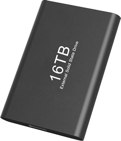Zzbbkkzz 16TB Portable SSD External Hard Drive - USB-C, USB India | Ubuy