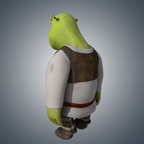 shrek 3d model