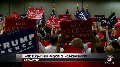 Donald Trump Jr. headlined Lafayette event for La. gubernatorial candidates