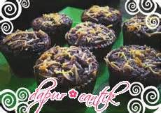 Muffin Ubi Boled Ungu - Koleksi Resep Unik Dapur Cantik