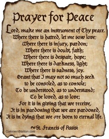 St Francis Of Assisi Prayers And Quotes. QuotesGram