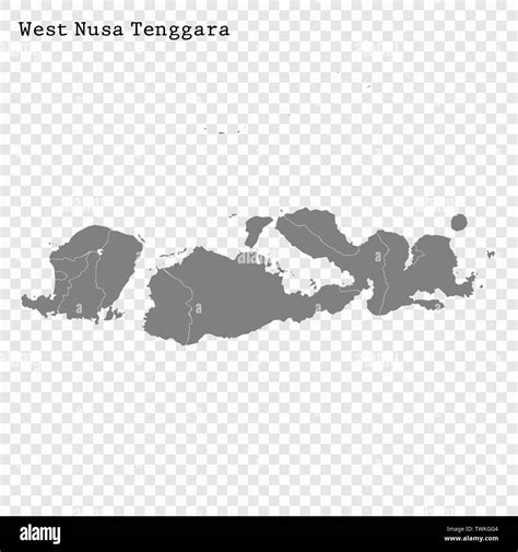 West nusa tenggara outline Stock Vector Images - Alamy