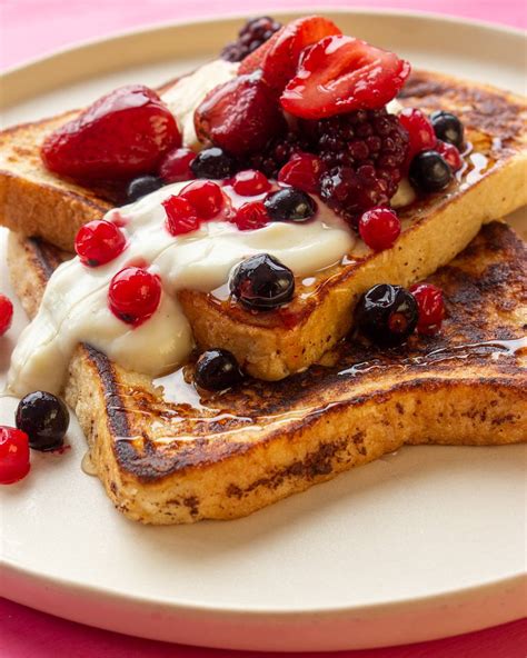 Cinnamon French Toast with Mixed Berries - Beat the budget