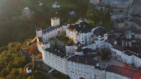 The Hohensalzburg Castle is the landmark of the city of Salzburg and the top tourist attraction ...