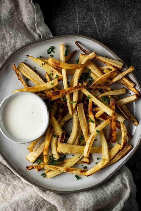 Healthy Crispy Baked Parsnip Fries Story - Went Here 8 This