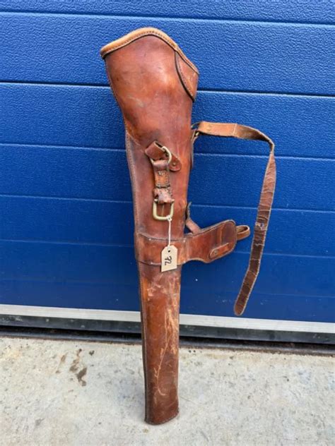 WW1 BRITISH ARMY Cavalry Lee Enfield Rifle carrying boot. Great Condition £85.00 - PicClick UK