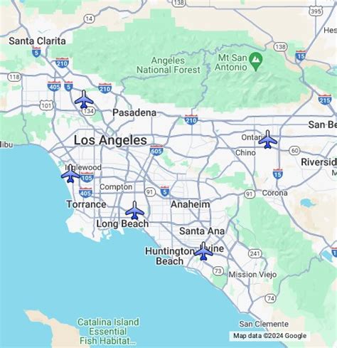 10+ Map of los angeles airports wallpaper ideas – Wallpaper