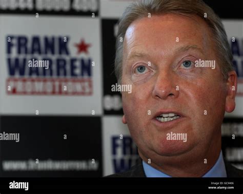 Frank warren boxing promoter hi-res stock photography and images - Alamy