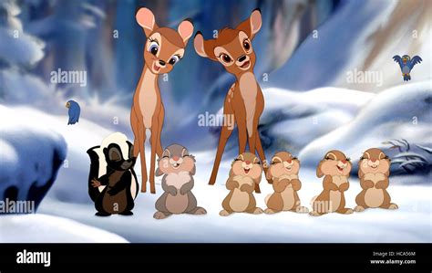 BAMBI II, Bambi, Faline, Flower, Thumper, and his little sisters, 2006. © Walt Disney / Courtesy ...