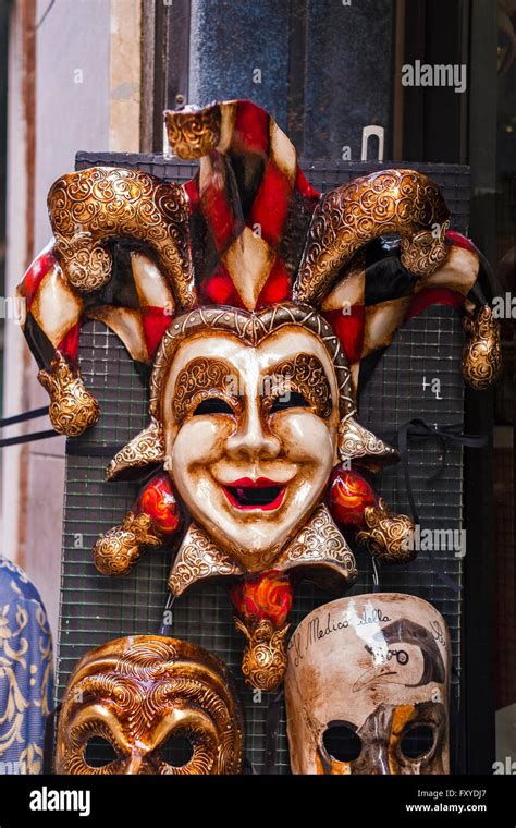 A Venetian carnival costume, Italy Stock Photo - Alamy