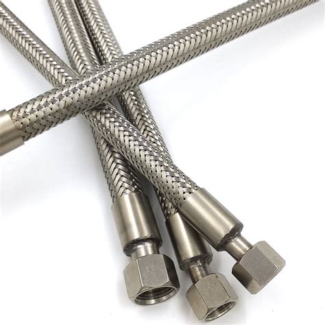 Stainless Steel 1/2 inch SS Corrugated Flexible Hoses, For Steam at Rs ...