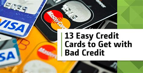 Easy Credit Cards to Get with Bad Credit in 2024 - BadCredit.org