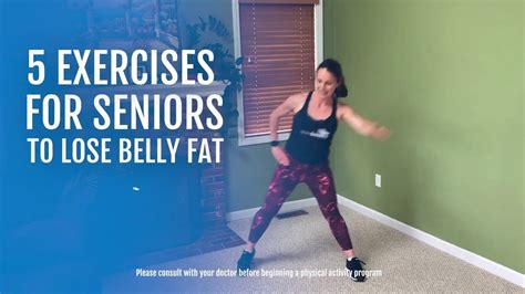 5 Exercises for Seniors to Lose Belly Fat - Eating Healthy Blog