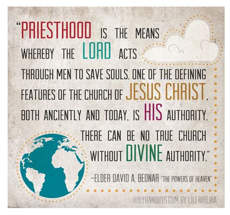 Saints Quotes Priesthood. QuotesGram