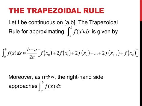 Trapezoidal Approximation