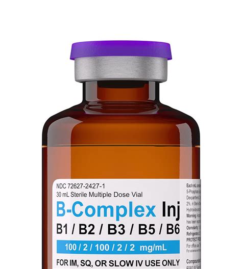 Vitamin B Complex Injection, 2ml, Grade Standard: Medicine Grade, Rs ...