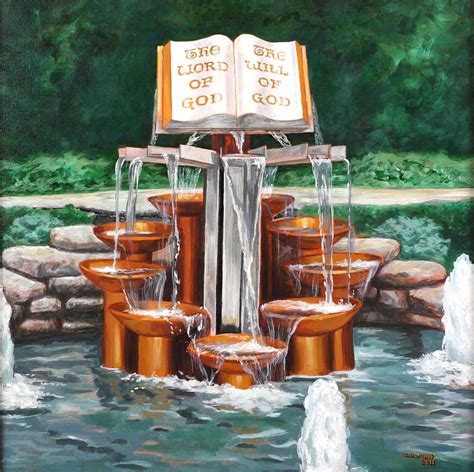 "Fountain of Living Waters Painting" by William H. Tomkins | Living ...