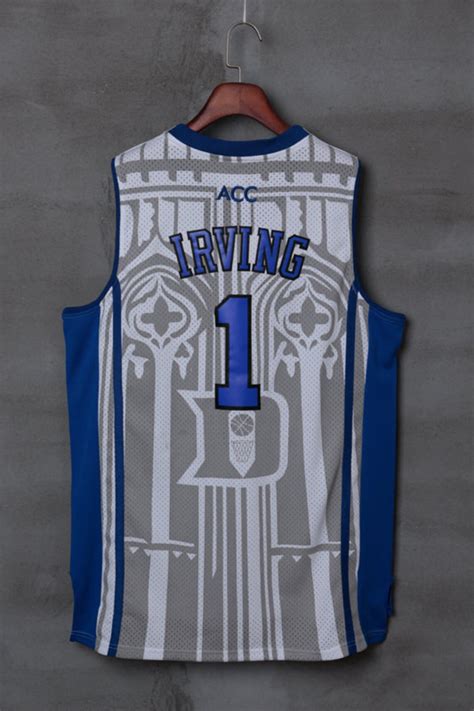 Duke Jersey 1 Kyrie Irving Basketball Jersey | Etsy