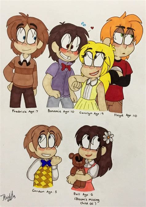 FNAF missing Children by pinkbunnyfnaf on DeviantArt