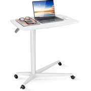 Rent to own Height Adjustable Mobile Standing Desk, Laptop Desk with Gas Spring Riser, Stand up ...