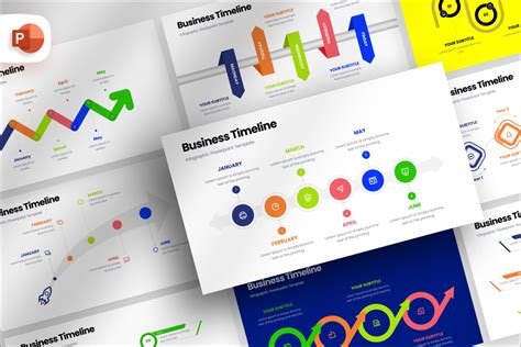 Business Timeline - Infographic PowerPoint Template | Nulivo Market