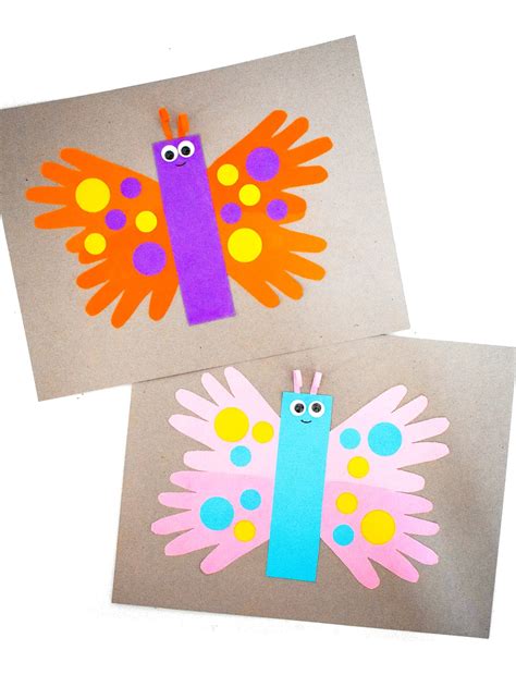 Handprint Butterfly - Easy Craft Idea! - Kids Activity Zone