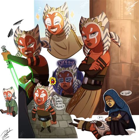 Beta Ahsoka/Ashla Doodle dump | Star Wars Amino