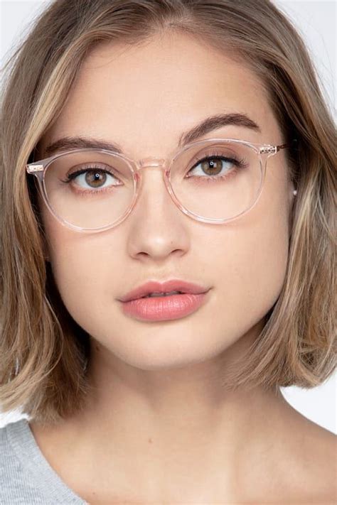 Amity Round Rose Gold Full Rim Eyeglasses | Eyebuydirect | Glasögon, Frisyrer, Ögon