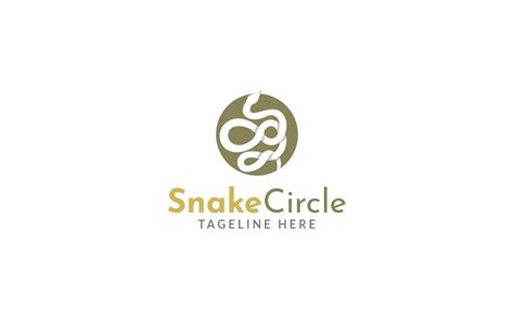 Snake Circle Logo Design Template #219897 - TemplateMonster