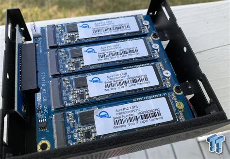 OWC Express 4M2 NVMe Thunderbolt 3 Review | Thunderbolt, Expressions, Mens gear