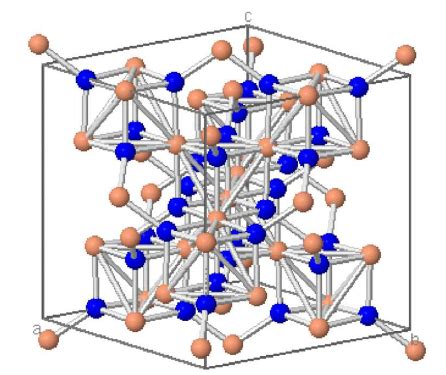 (Color online) The crystal structure of magnetite in the cubic F d 3 ̄... | Download Scientific ...