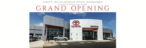 American Toyota's Grand Opening is Here! | Larry H. Miller American ...