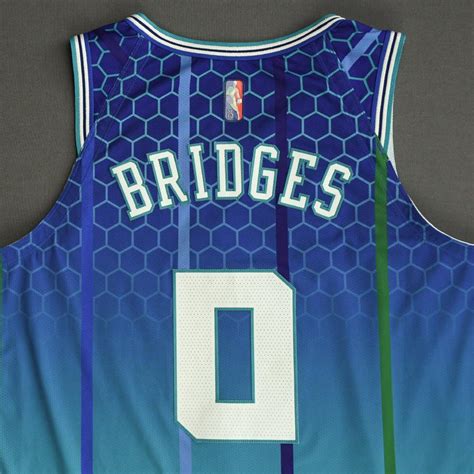 Miles Bridges - Charlotte Hornets - Game-Worn City Edition Jersey ...