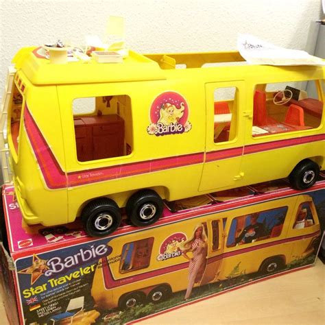 Vintage 1980's Mattel Barbie Doll - #9794 Star Traveller Bus Camper Van Boxed | Mattel barbie ...