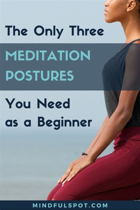 The Only 3 Meditation Postures You Need as a Beginner #meditation #meditationforbeginners #medi ...