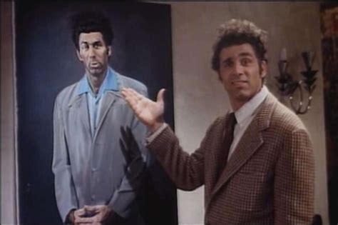 Seinfeld Kramer Painting Seinfeld Print Kramer Poster Cosmo - Etsy