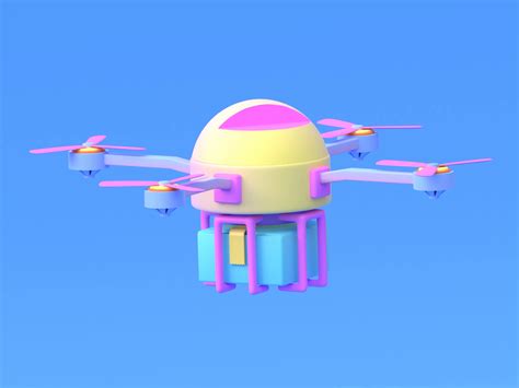 3d drone animation by Victoria Arseni on Dribbble