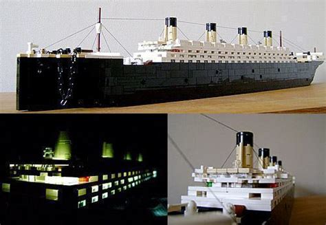 Modelo do RMS Olympic Feito com Lego! « Blog de Brinquedo