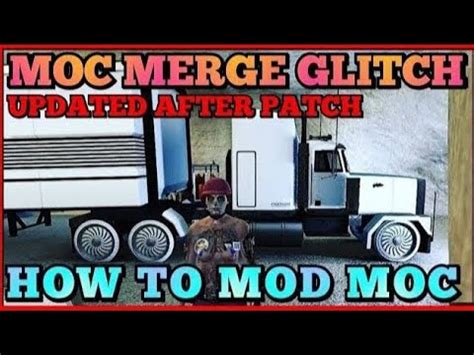 HOW TO MOD MOC GLITCH GTA 5 🔥 SOLO MOC MERGE GLITCH MOBILE OPERATIONAL ...